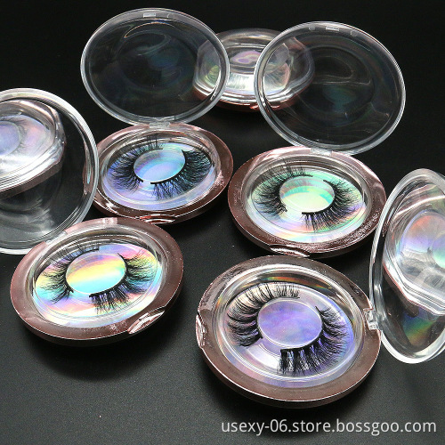 Free Eyelashes Samples Private Label Mink Eyelashes 25mm 3D Mink Eyelash Vendor With Custom Packaging
